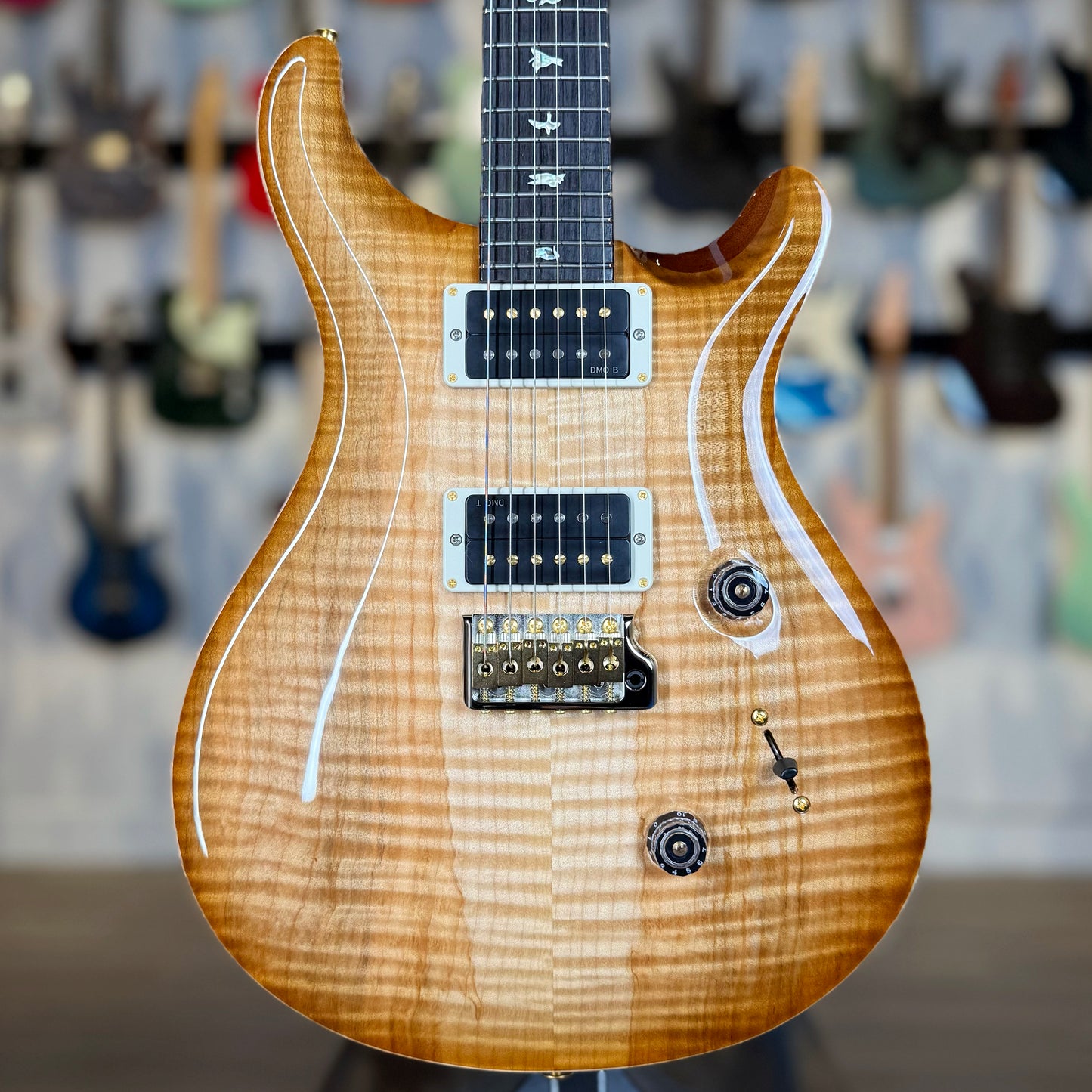 PRS Custom 24 "10-Top" | Natural Honey Burst (Hand-Picked Top)