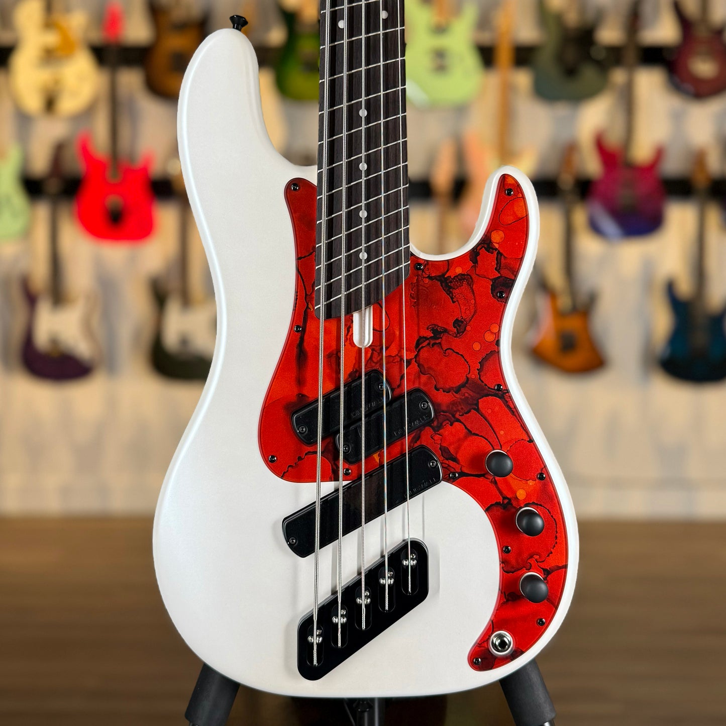 Dingwall Guitars SP1 5 String | Matte Ducati Pearl White