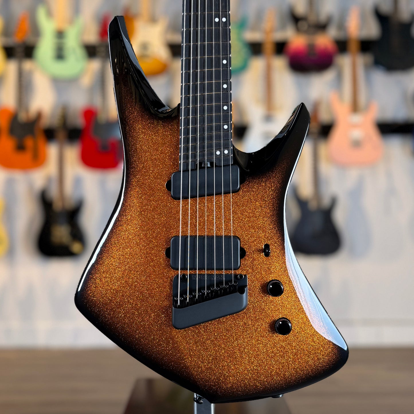 Ernie Ball Music Man Kaizen 7 | Ember Burst
