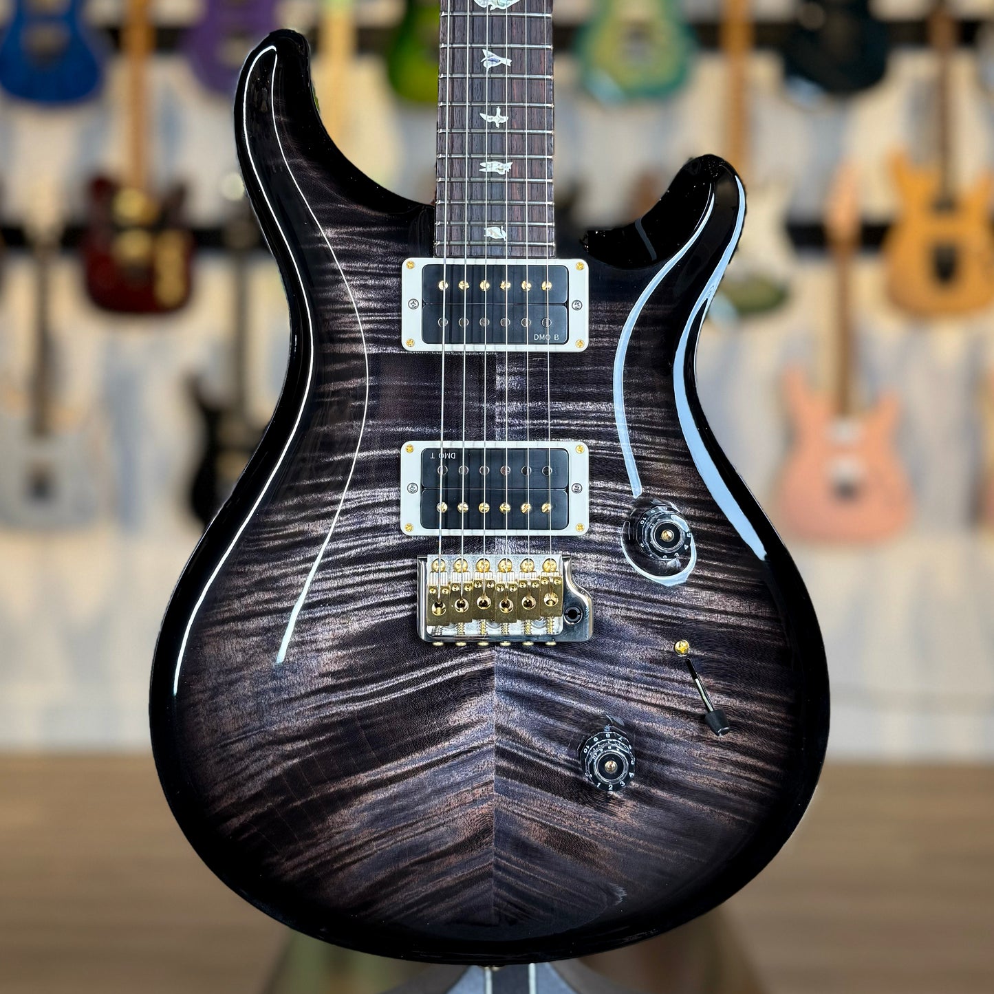 PRS Custom 24 "10 Top" | Purple Mist Wraparound Smokeburst