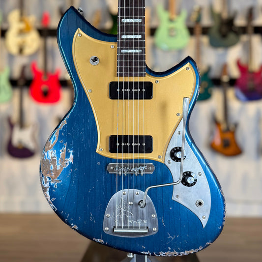 Novo Guitars Serus J Custom | Lake Como Blue