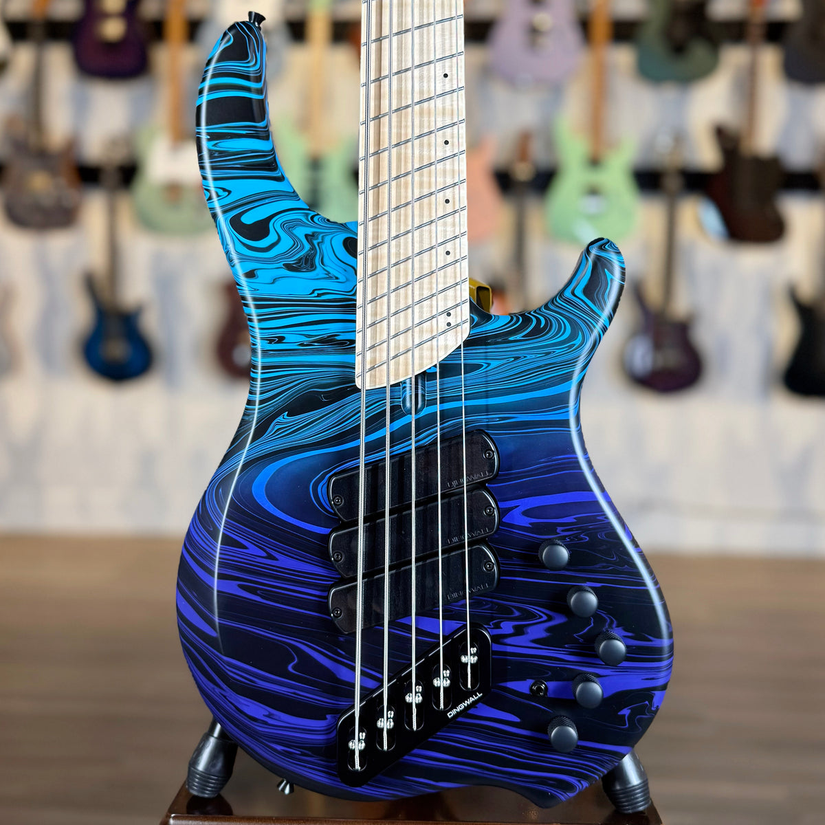 Dingwall Guitars Adam "Nolly" Getgood NG Signature 5 String Limited Edition | Purple-to-Blue Fade Swirl (1 of 100)