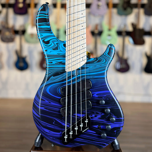 Dingwall Guitars Adam "Nolly" Getgood NG Signature 5 String Limited Edition | Purple-to-Blue Fade Swirl (1 of 100)