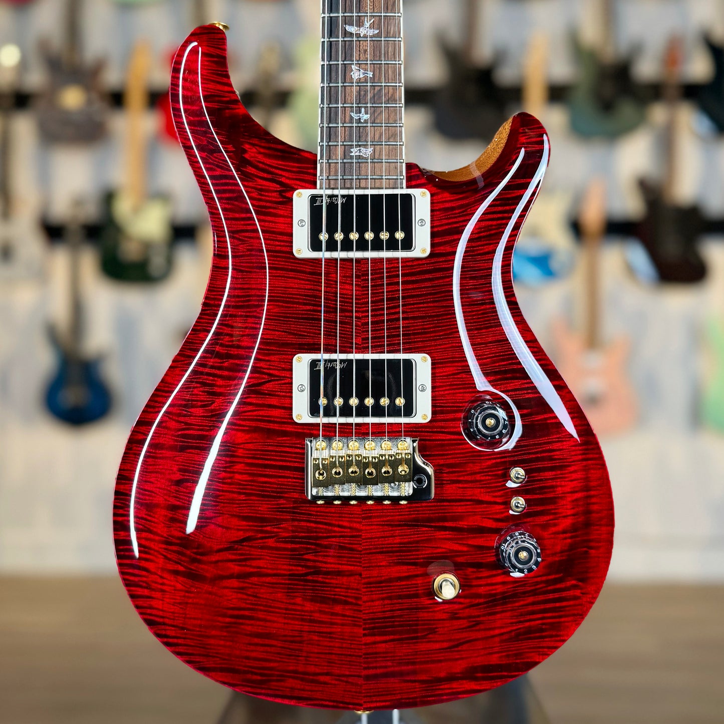 PRS McCarty Trem Wood Library "10" Top |  Red Tiger