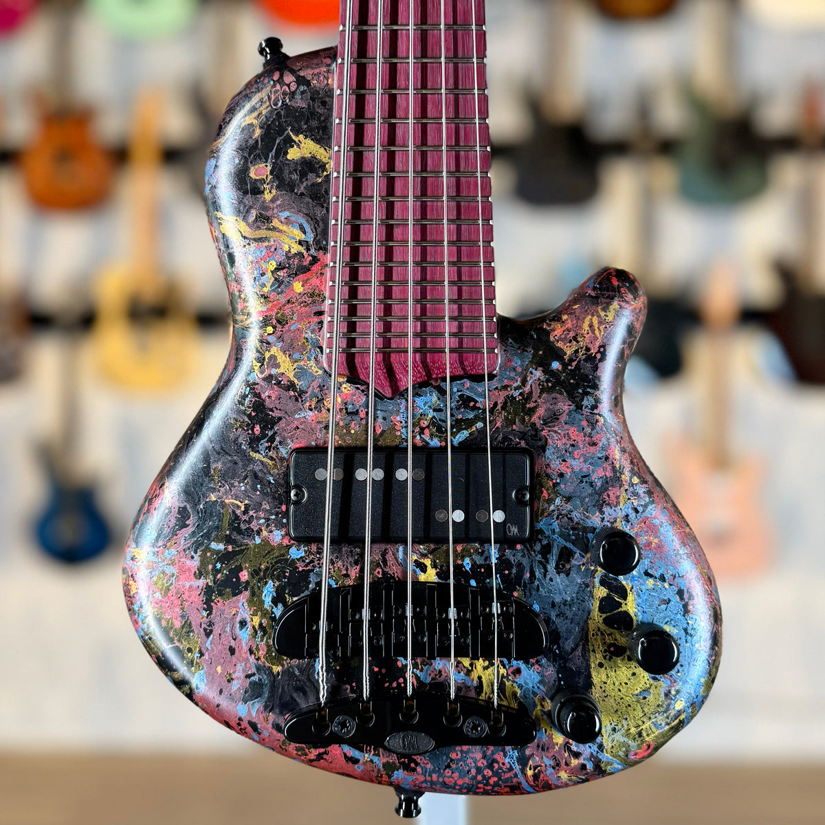 Mayones Cali 5 | Multicolor Graffiti Splatter Custom Color