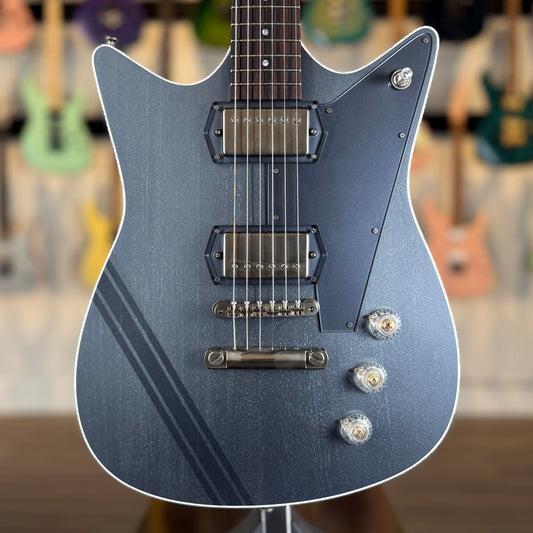 Frank Brothers Arcade One | Charcoal Frost Satin with Competition Stripe