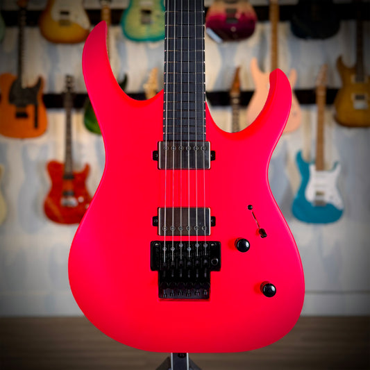 Mayones Duvell Elite PRO 6 | Monolith Custom Color Retina Burning Red