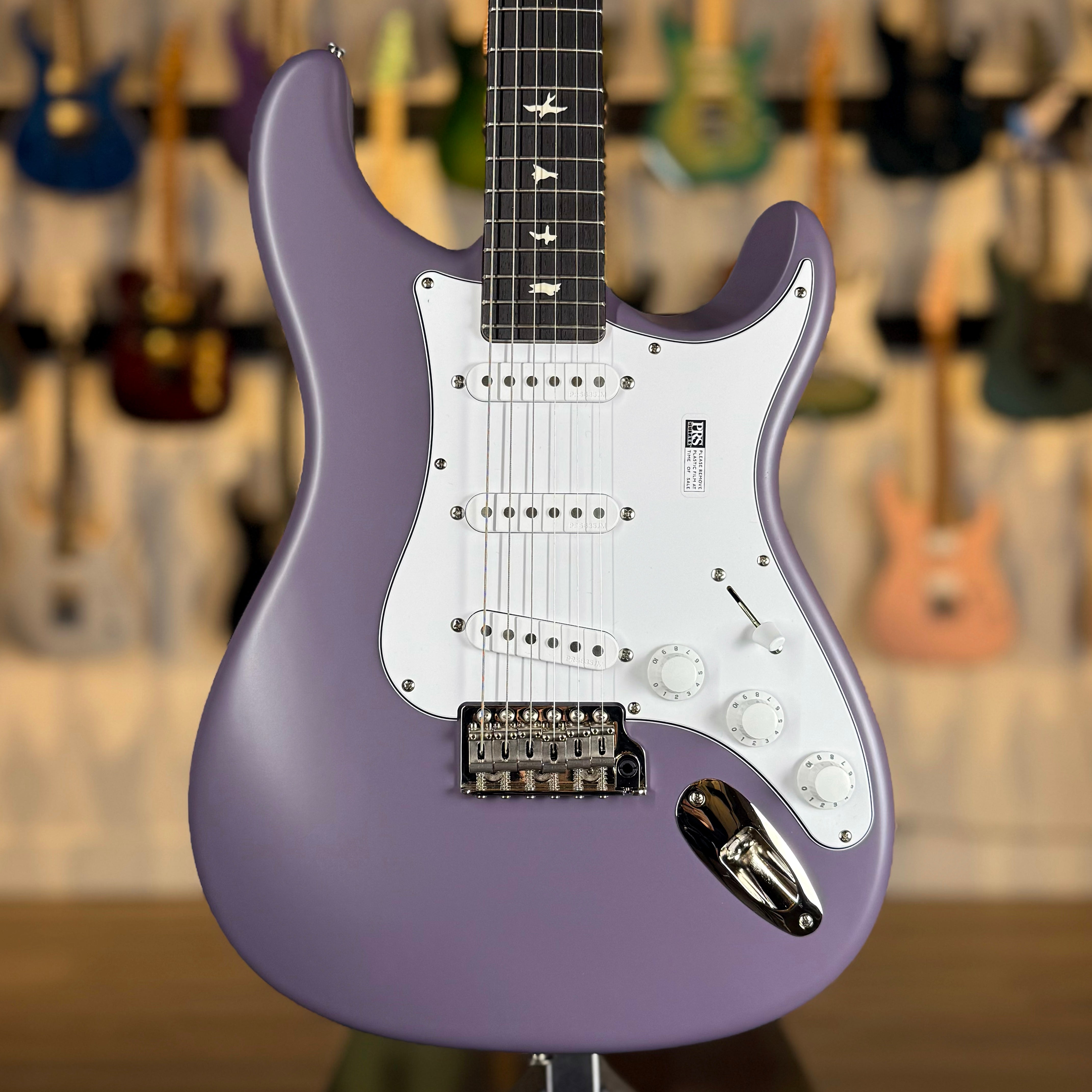 PRS Silver Sky Satin エレキギター 本体 PRS Silver Sky | Black Plum Satin *New Color* – The Vibrato Bar