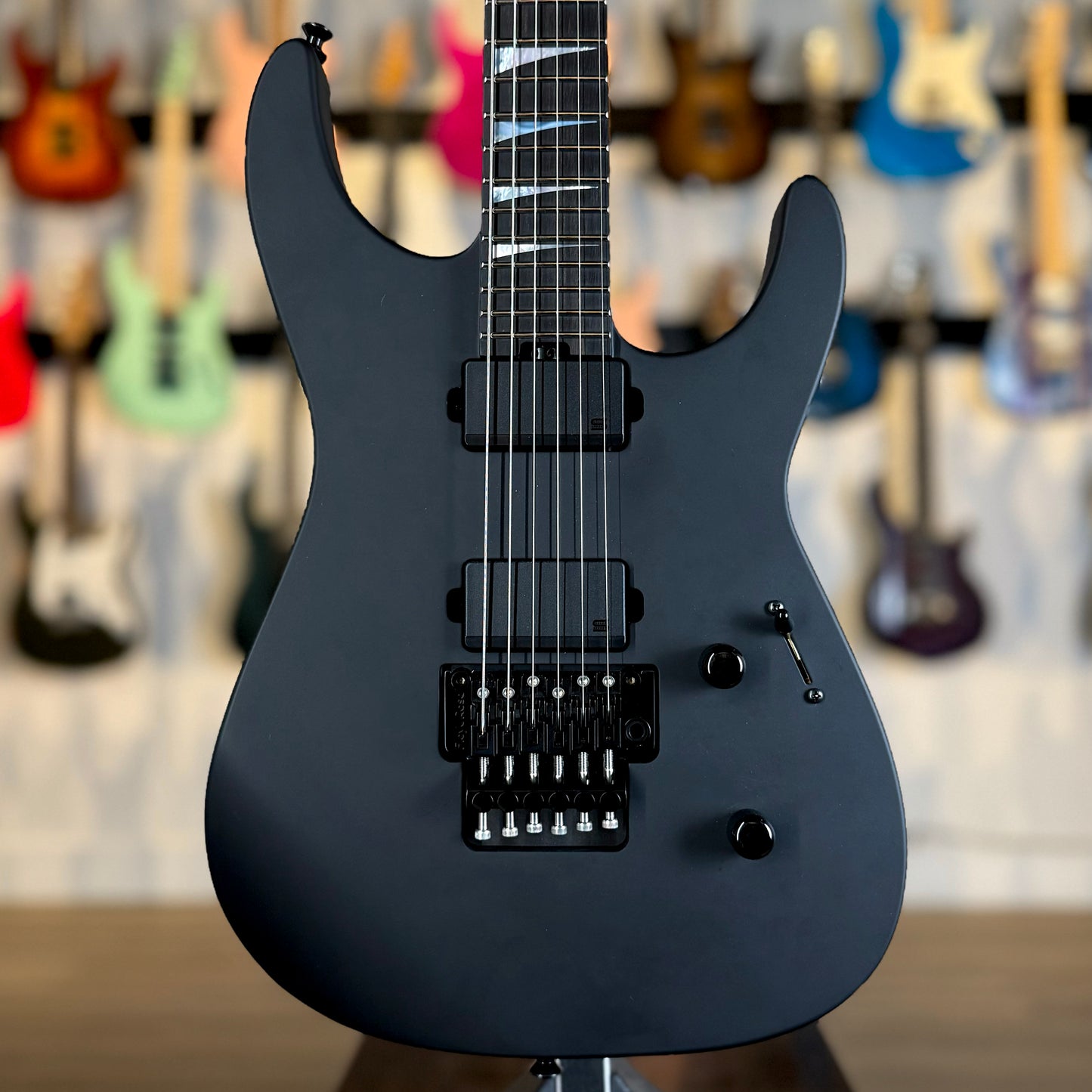 Jackson American Series Soloist SL2MG | Satin Black w/ Seymour Duncan MortalCoils