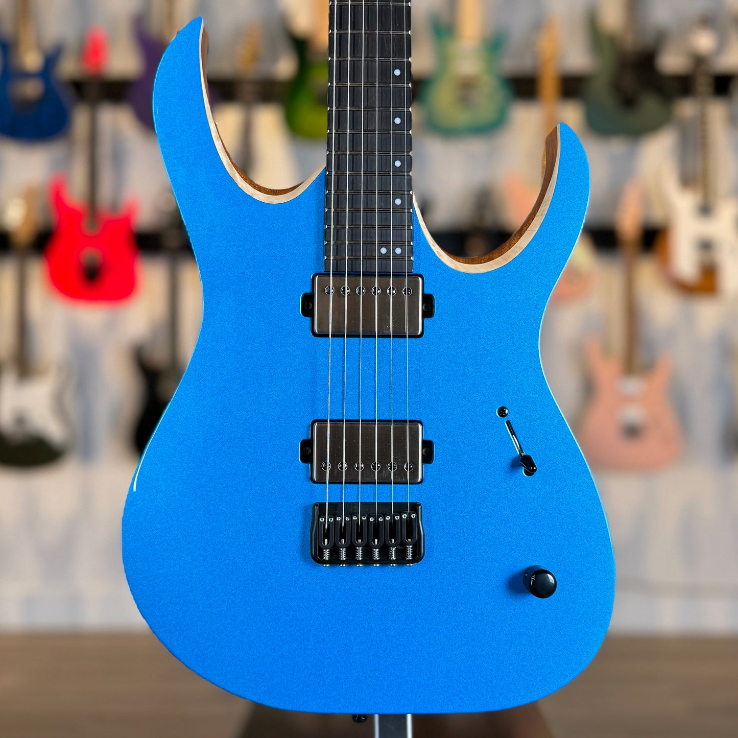Mayones Duvell Elite 6 | Monolith Custom Ice Blue Metallic