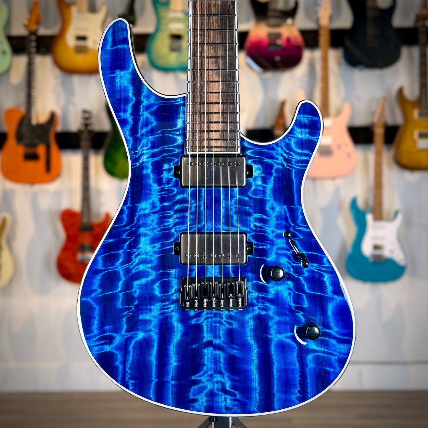 Mayones Regius 7 | Blue Spirit Gloss