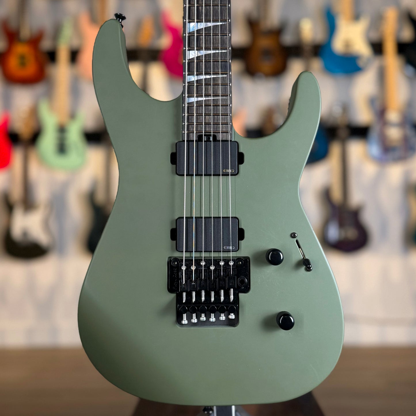 Jackson American Series Soloist SL2MG | Matte Army Drab