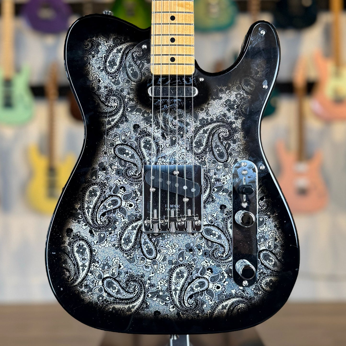 Fender Limited Edition Telecaster Japan Exclusive  | Black Paisley