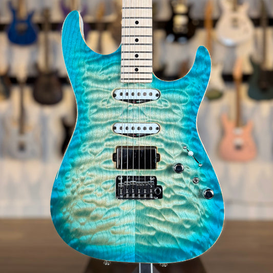 Tom Anderson Drop Top | Natural Bora Burst with Binding