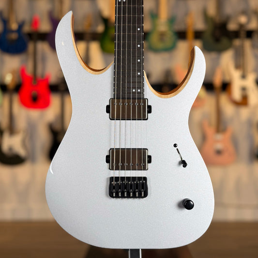 Mayones Duvell Elite 6 | Monolith Custom Silver Metallic