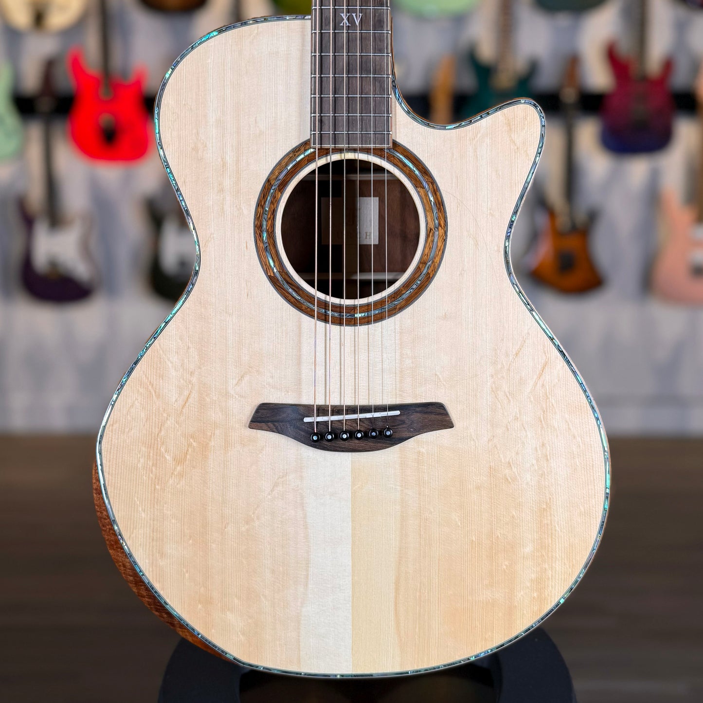 Furch Red Deluxe Gc-Lc Grand Auditorium Cutaway | Alpine Spruce/Cocobolo
