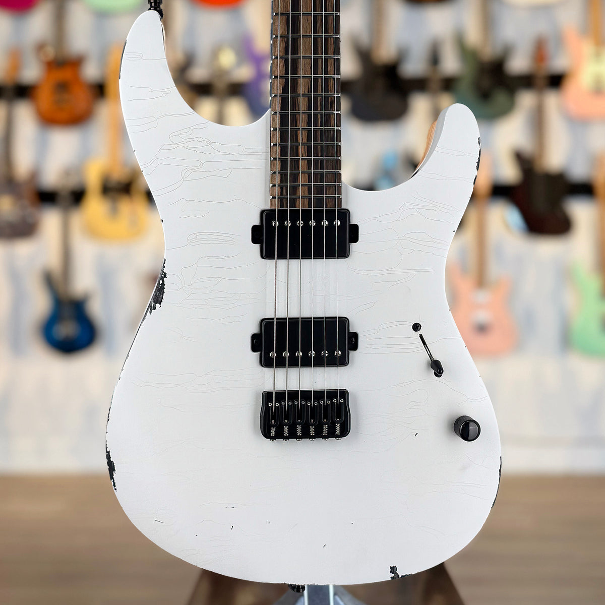 Mayones Aquila Cardinal 6 Adam Christianson Signature | Cardinal White Aged