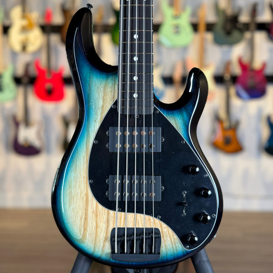 Ernie Ball Music Man Stingray 5 Special HH | Mean Blue Burst