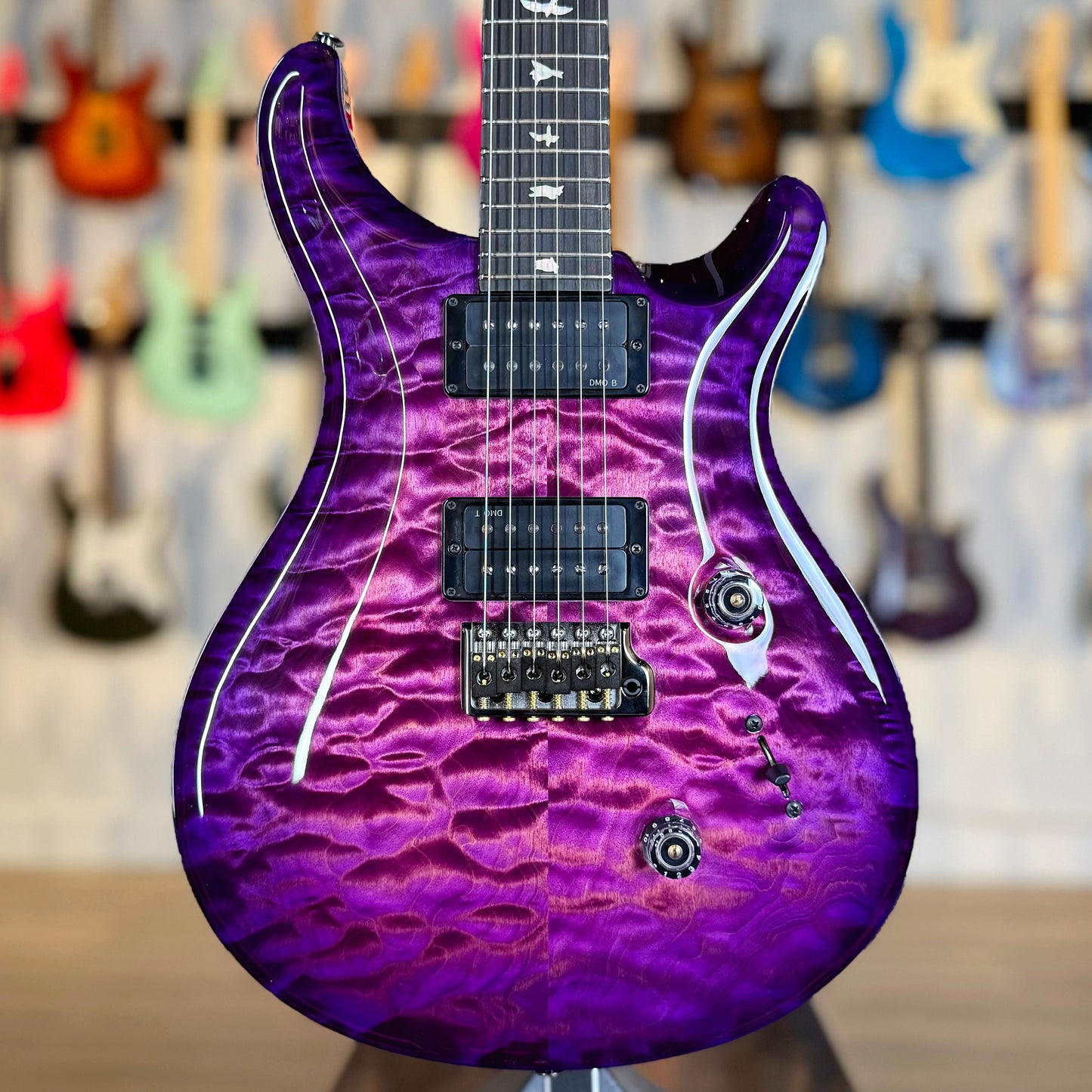 PRS Custom 24 Artist Top Wood Library Sprayer's Choice | Orchid Glow