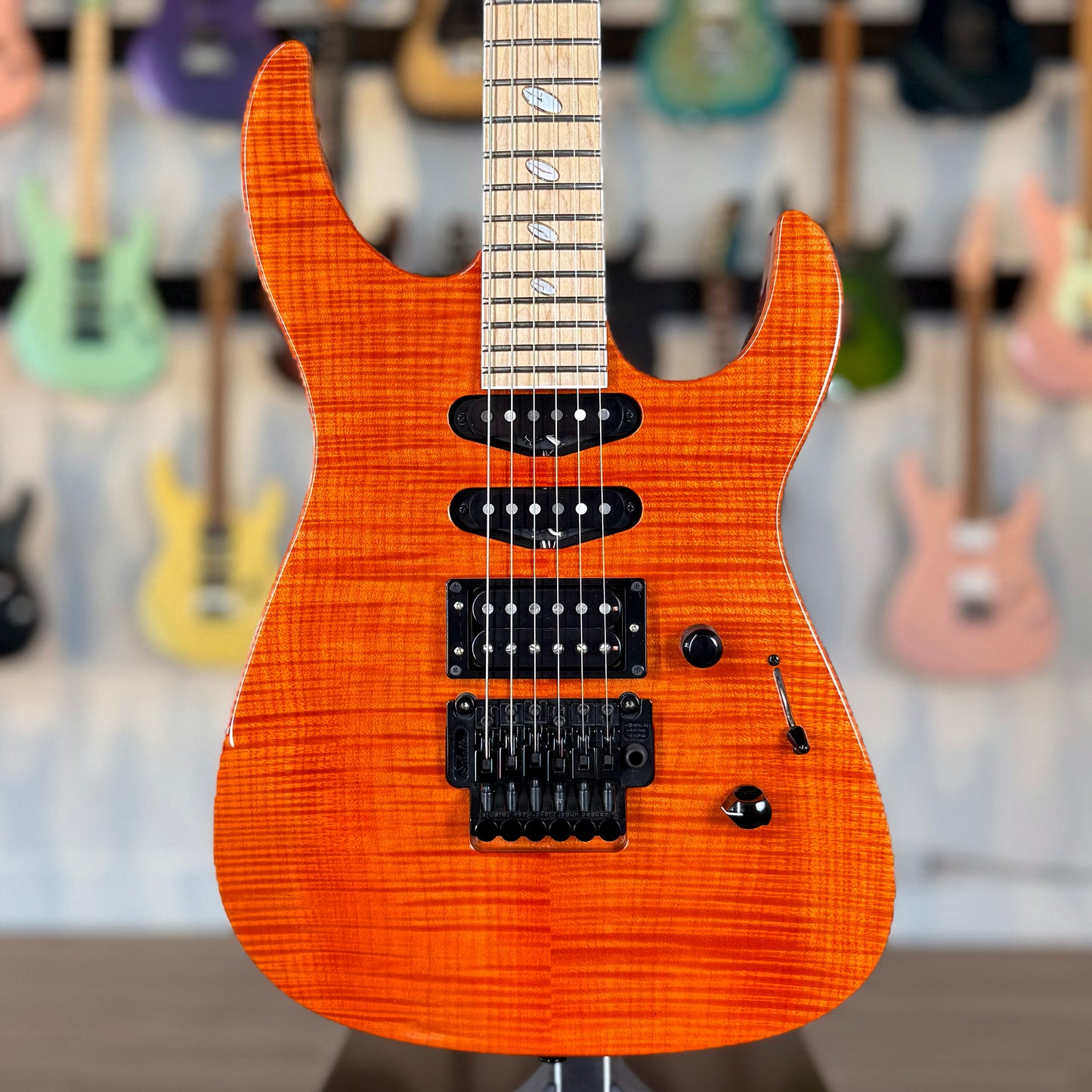 Caparison Dellinger Custom Line CL10MF | Trans Orange (1 of 15)