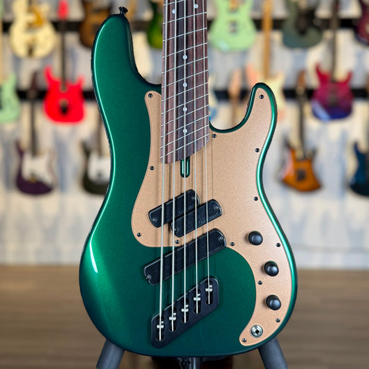 Dingwall Guitars SP1 5 String | Gloss Dark Candy Green