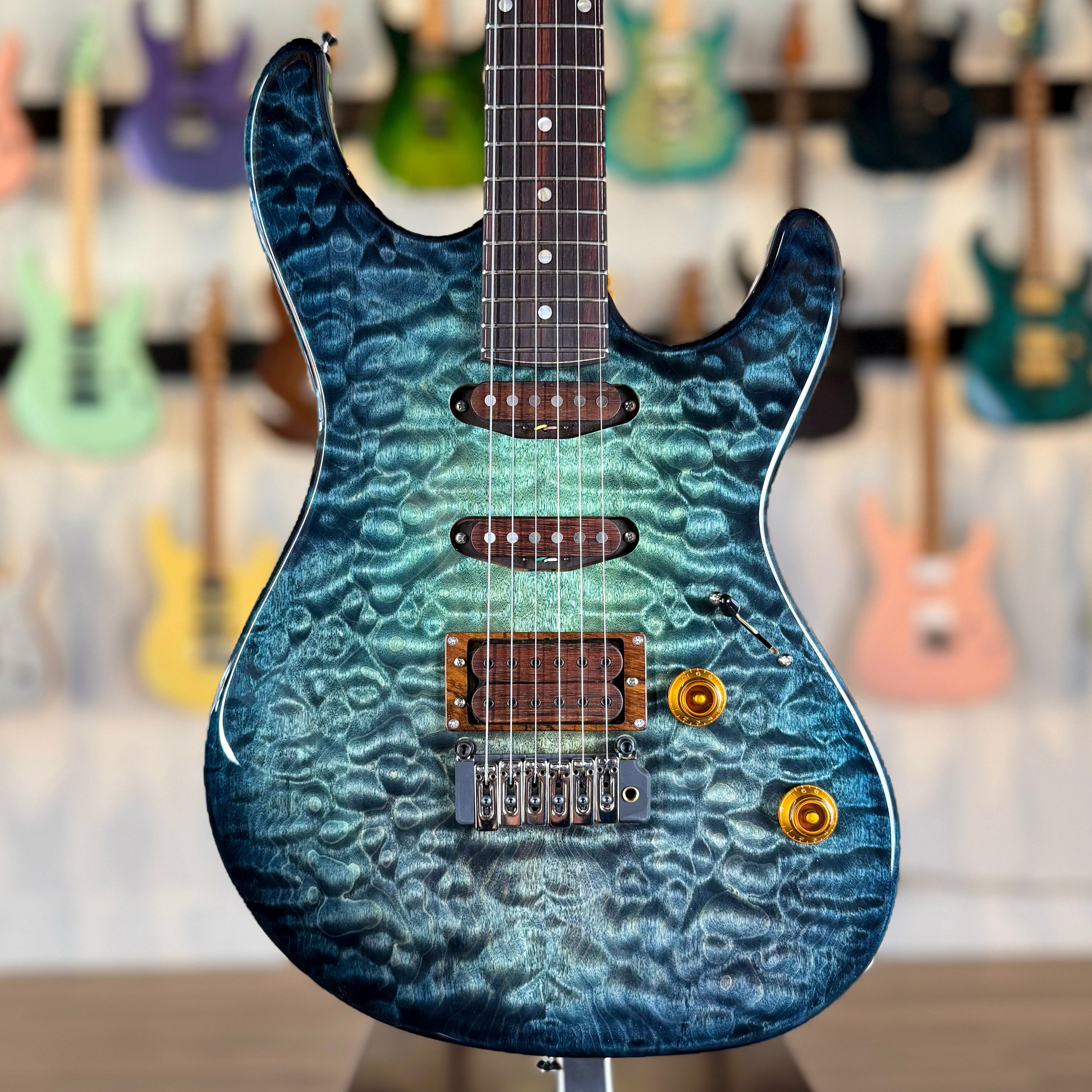Fibenare Guitars Roadmaster FB NAMM Limited Edition | Aqua Burst
