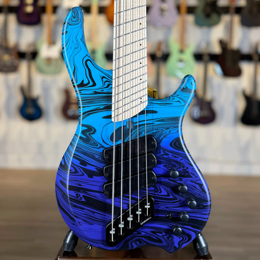 Dingwall Guitars Adam "Nolly" Getgood NG Signature 5 String Limited Edition | Purple-to-Blue Fade Swirl (1 of 100)