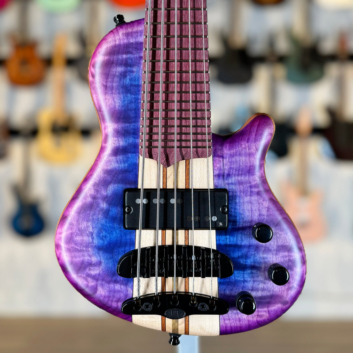Mayones Cali 5 | Magenta Blueberry Burst Custom Color