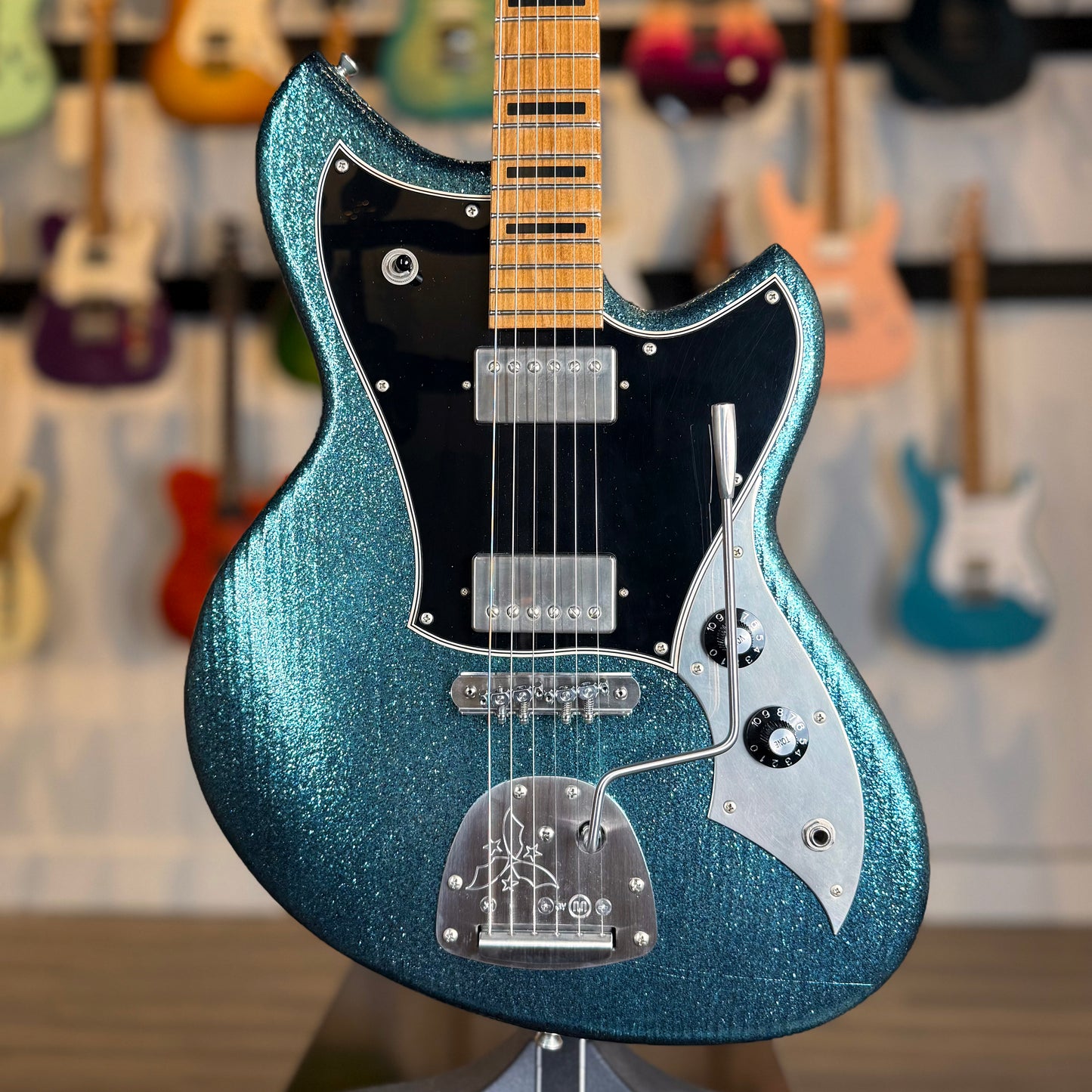 Novo Guitars Serus J HH Custom | Merman Sparkle