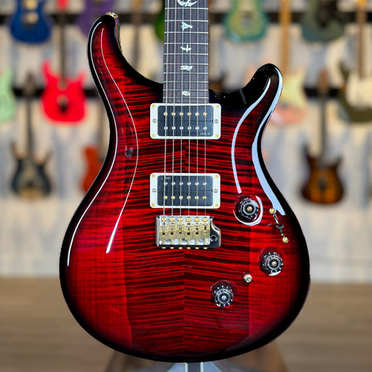 PRS Custom 24 Piezo "10 Top" | Fire Smokeburst