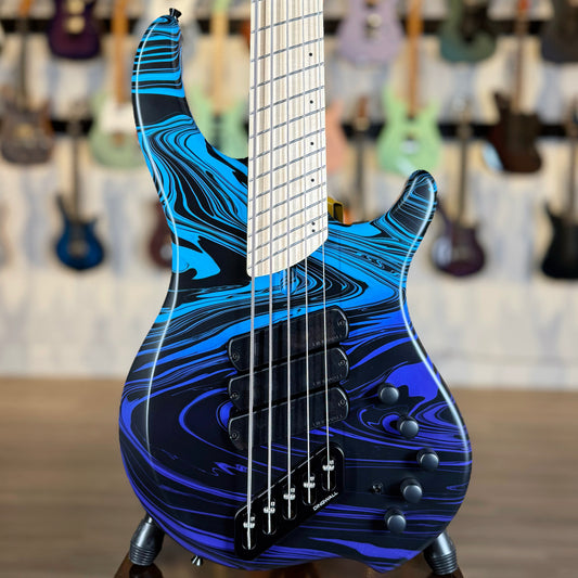 Dingwall Guitars Adam "Nolly" Getgood NG Signature 5 String Limited Edition | Purple-to-Blue Fade Swirl (1 of 100)