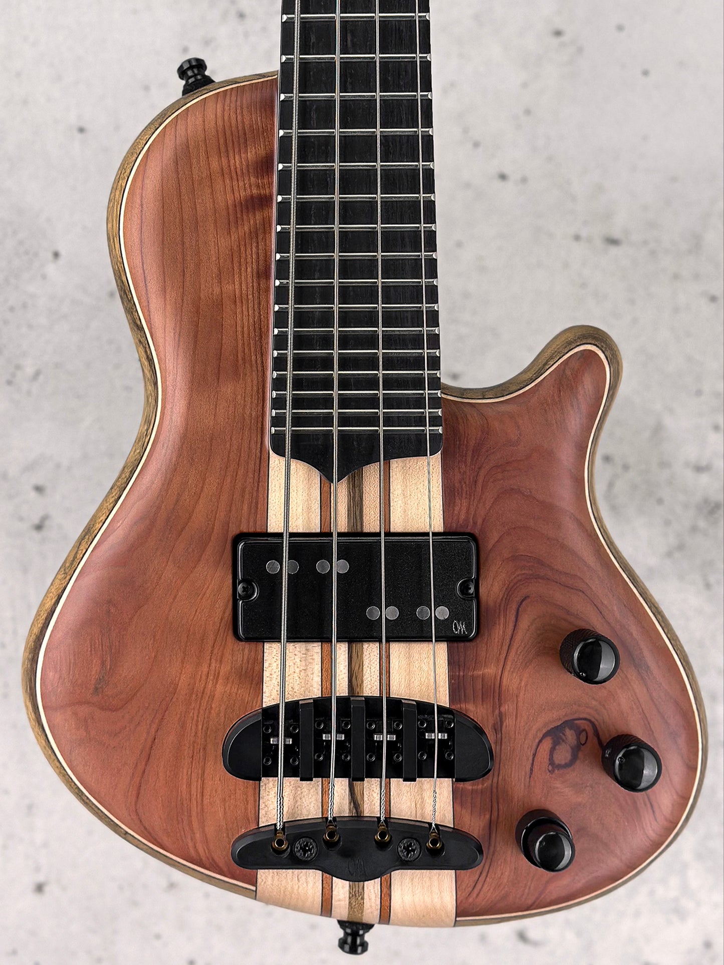 Mayones Cali 4 | Natural Redwood Burl
