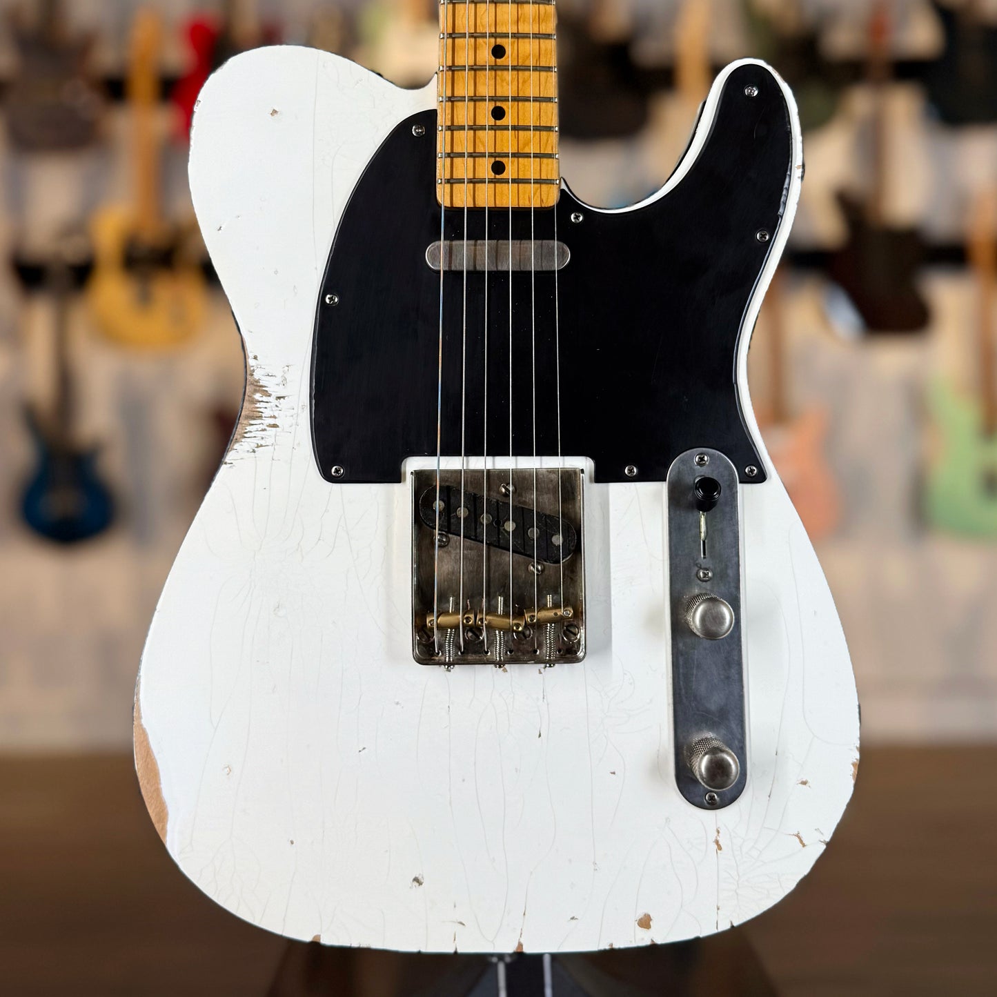 LSL Instruments T Bone | Vintage White Double Bound (Pre-Owned)