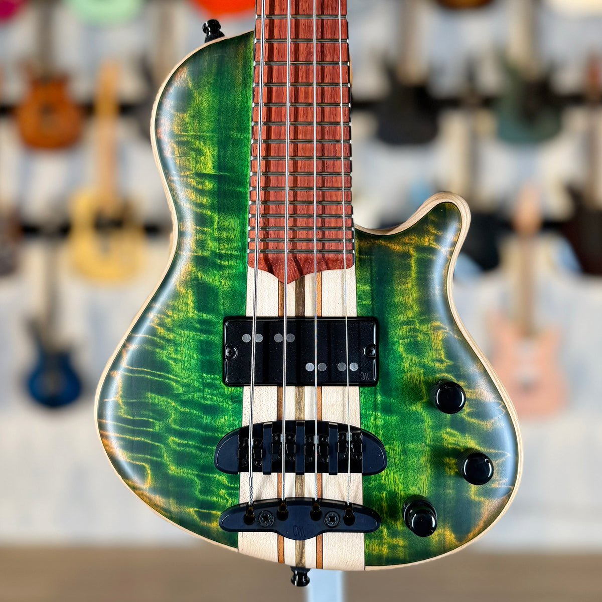 Mayones Cali 4 | Emerald Green Custom Color