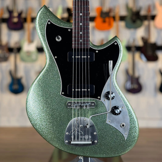 Novo Guitars Serus J Custom | Coke Bottle Green Sparkle