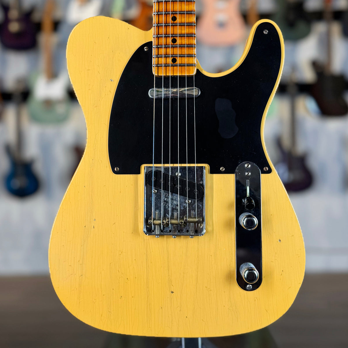 Fender Custom Shop '52 Telecaster Journeyman Relic | Nocaster Blonde