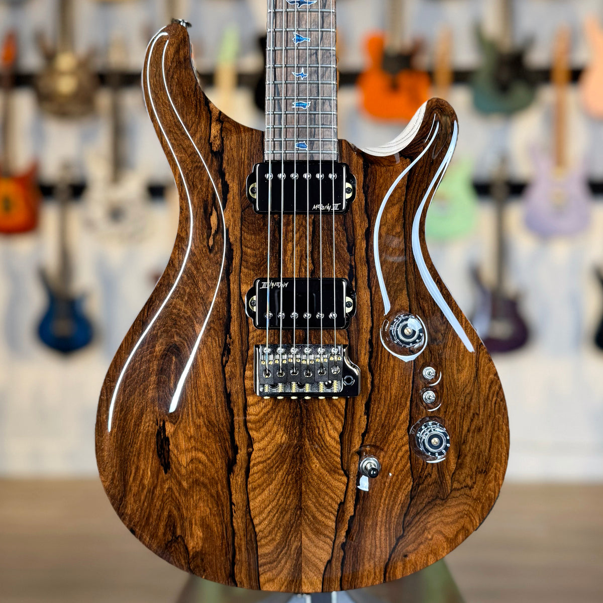 PRS Private Stock Custom 24 | Ziricote/Aqua Violet