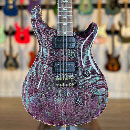PRS Custom 24 Mango Top Limited Edition Sprayer's Choice | Violet/Turquoise Sparkle Back (1 of 200)
