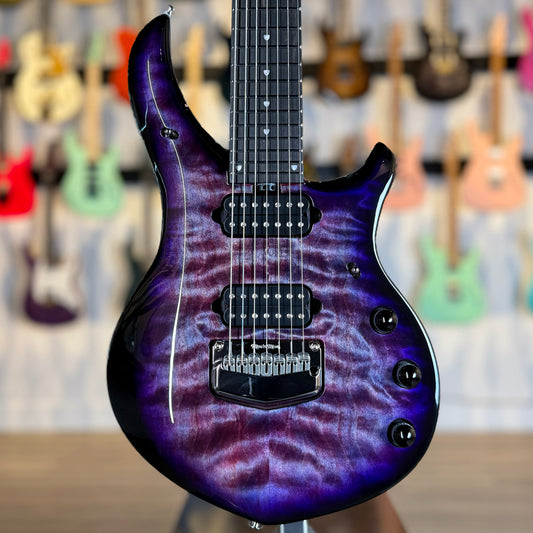 Ernie Ball Music Man Majesty 7 Premium Select | Purple Nebula II