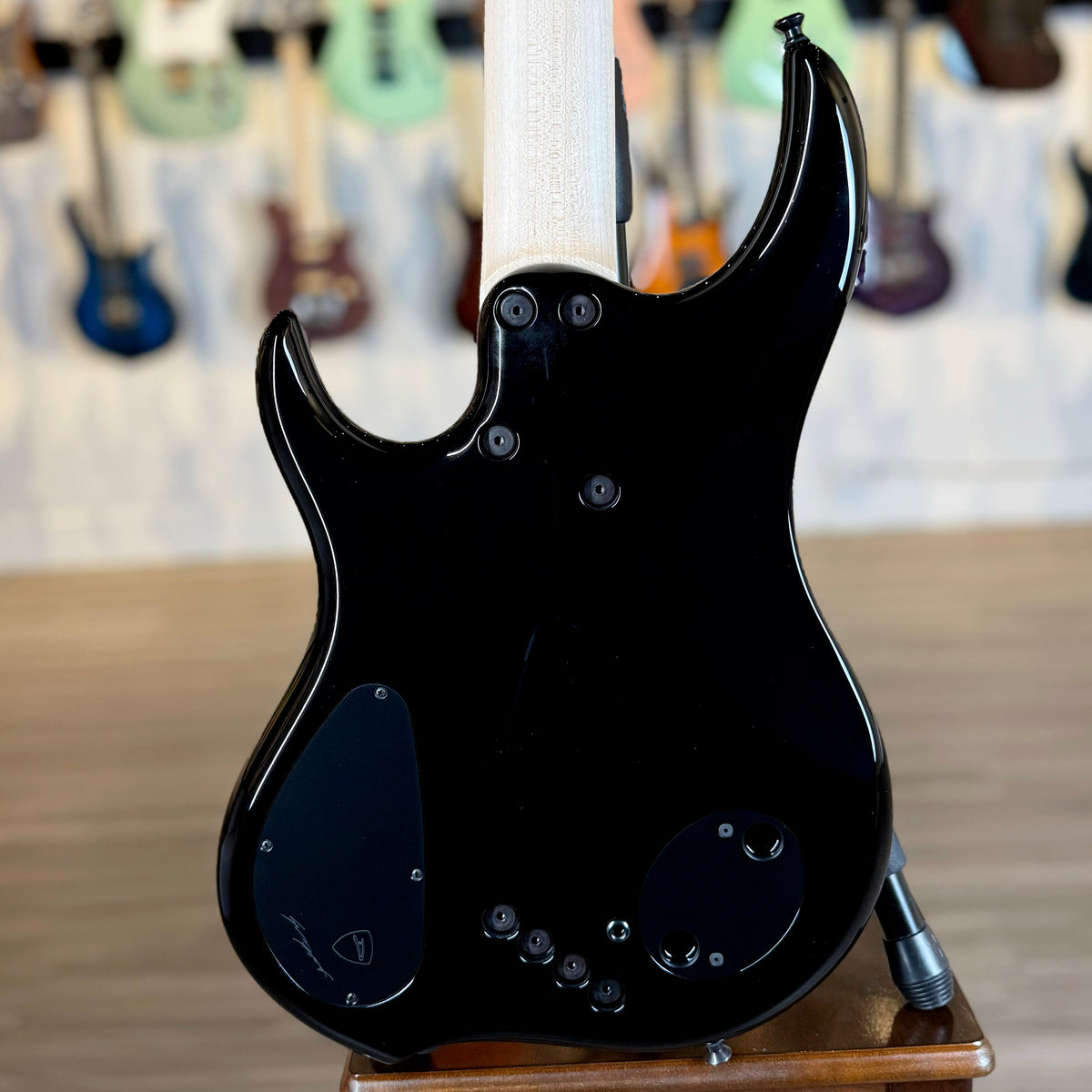 Dingwall Guitars Custom Shop Z3 5 String | Buckeye Burl Natural to Blackburst