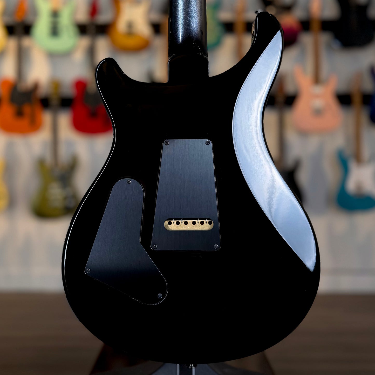 PRS Custom 24-08 Semi-Hollow Sprayer's Choice | Dark Silver Sparkle Smokeburst