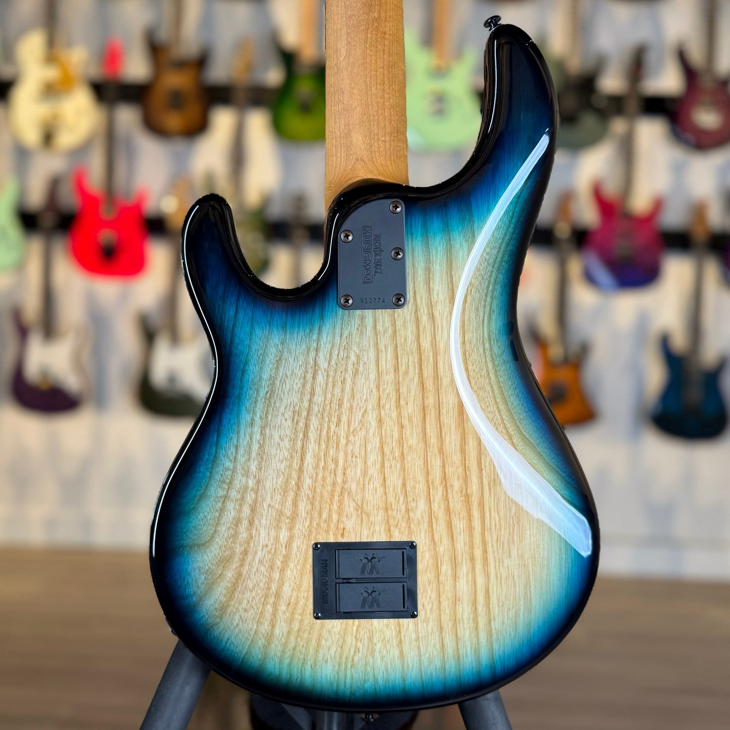 Ernie Ball Music Man Stingray 5 Special HH | Mean Blue Burst
