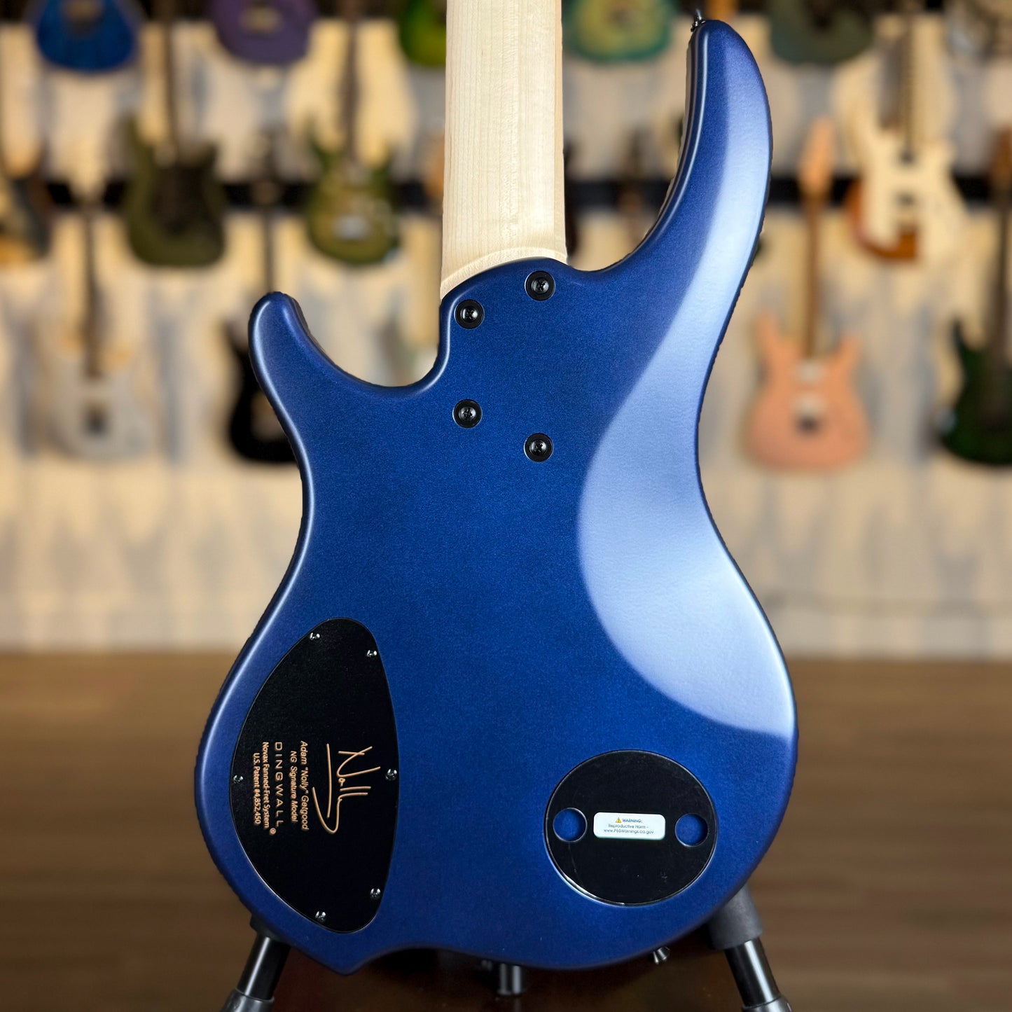 Dingwall Guitars Adam "Nolly" Getgood NG Signature 5 String | Matte Blue To Purple Colorshift (Canada Exclusive Limited Edition)