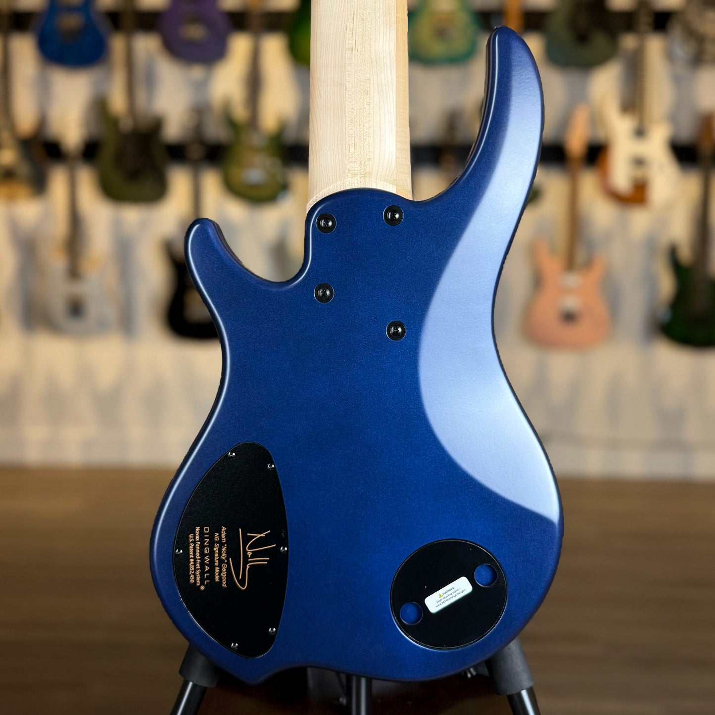 Dingwall Guitars Adam "Nolly" Getgood NG Signature 6 String | Matte Blue To Purple Colorshift (Canada Exclusive Limited Edition)