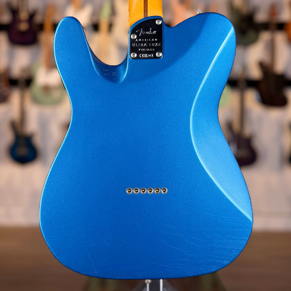 Fender American Ultra Luxe Vintage ’60s Telecaster Custom | Lake Placid Blue