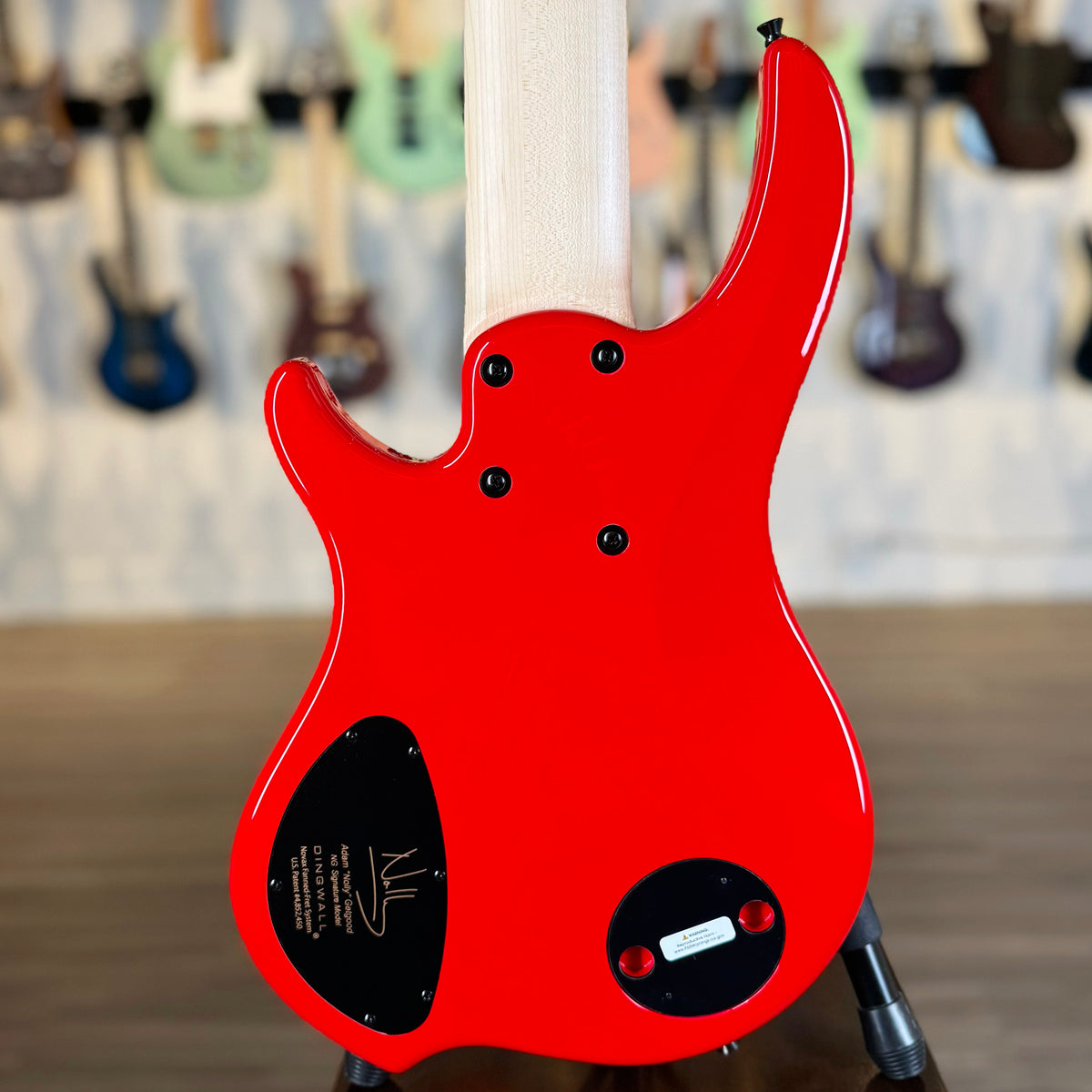 Dingwall Guitars Adam "Nolly" Getgood NG Signature 6 String Limited Edition | Gloss Ferrari Red (1 of 40)