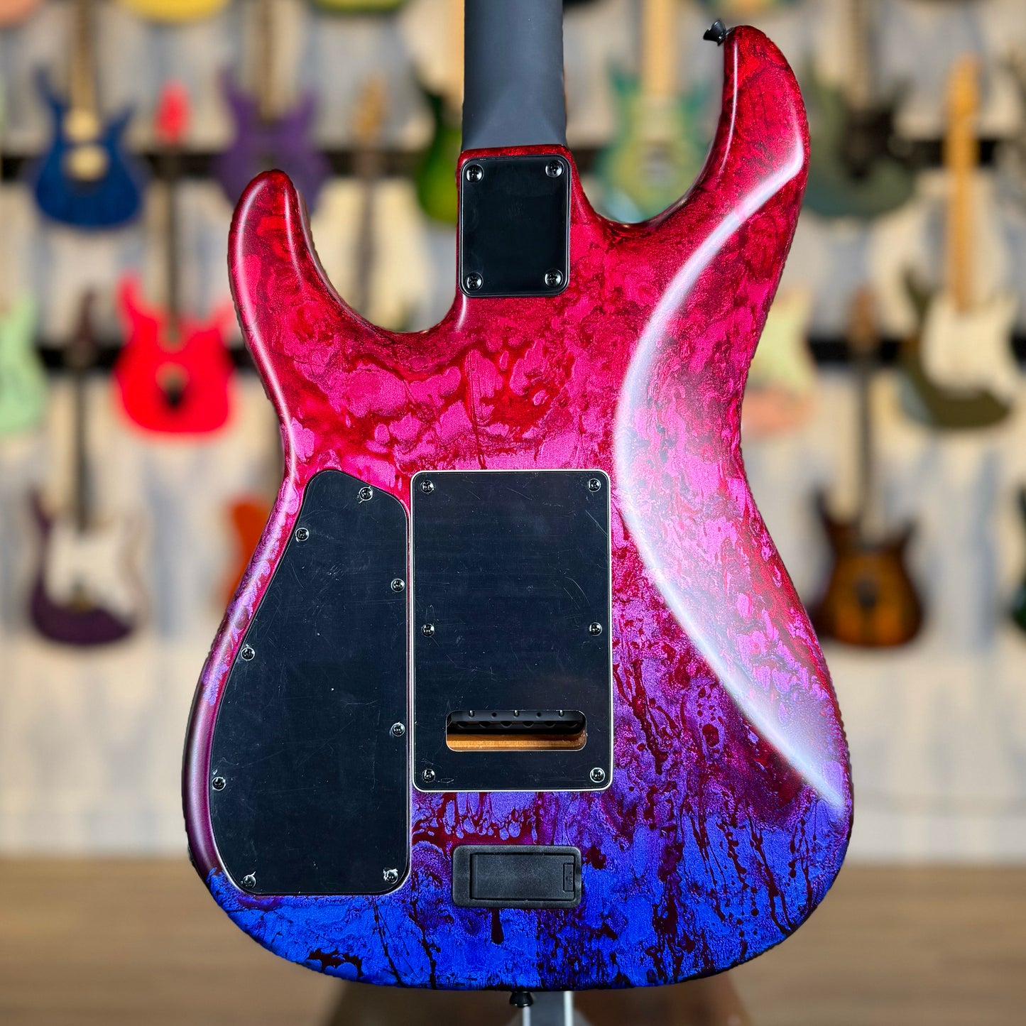 James Tyler Guitars Studio Elite HDX | Mijburst over Cherry Red Shmear