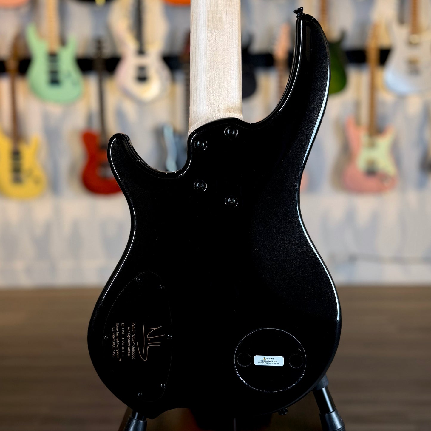 Dingwall Guitars Adam "Nolly" Getgood NG Signature 5 String | Gloss Metallic Black