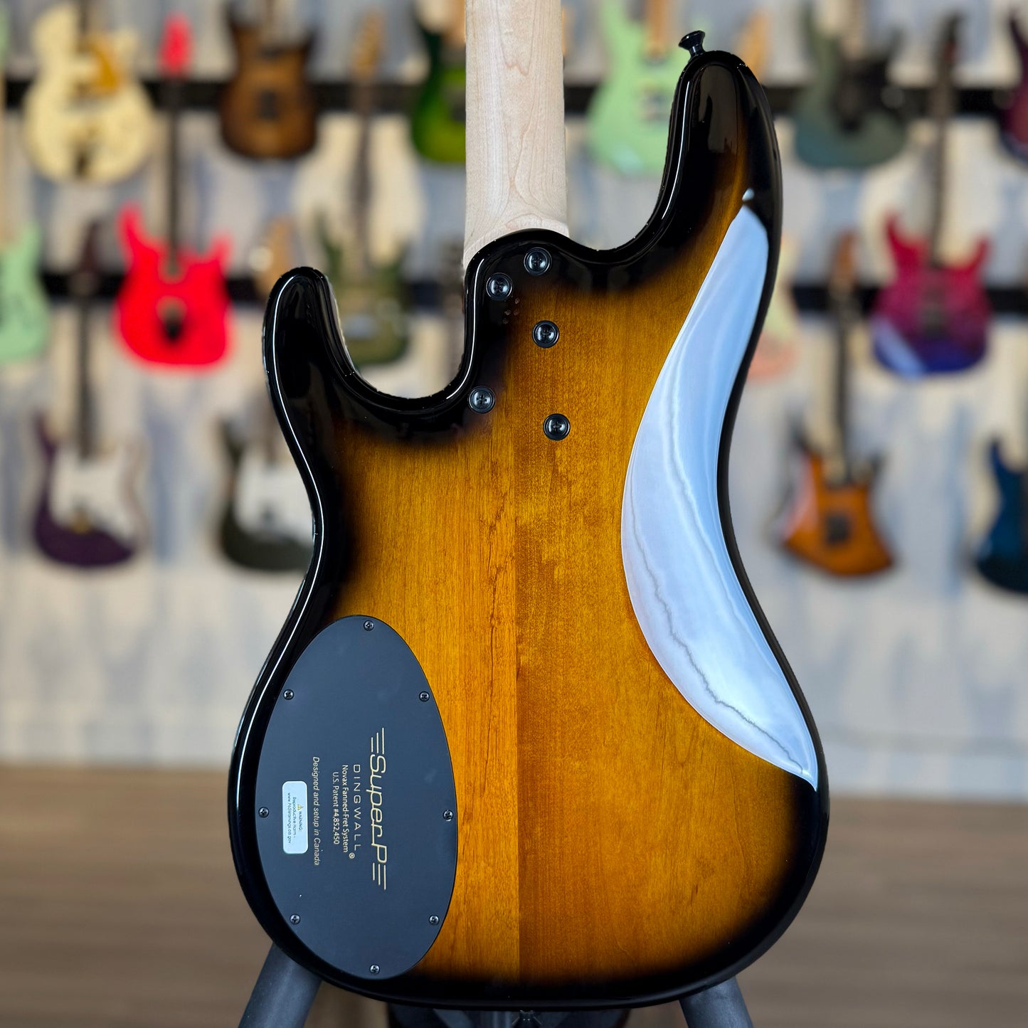 Dingwall Guitars SP1 4 String | Gloss Vintageburst