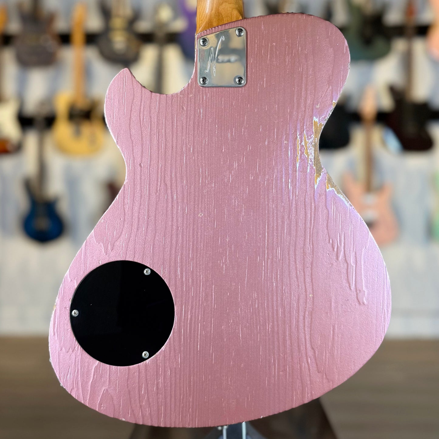 Novo Guitars Solus H2 Custom | Burgundy Mist
